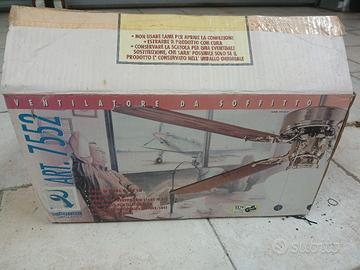 ventilatore da soffitto con luce