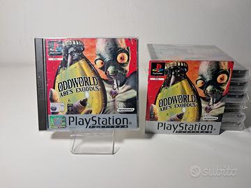 PlayStation 1 Oddworld Abe's Exoddus Platinum Ps1 