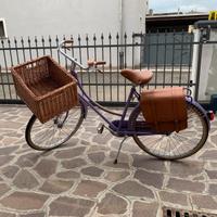 Bicicletta con freni a bacchetta