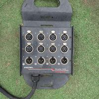 stage box Proel TN0804 8N-4OUT mt. 20