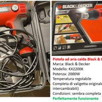 Pistola ad aria calda Black & Decker KX2200K