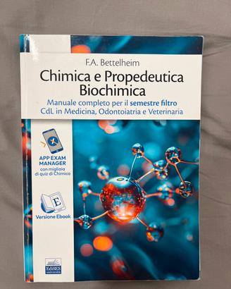 Chimica e Propedeutica Biochimica-Semestre filtro