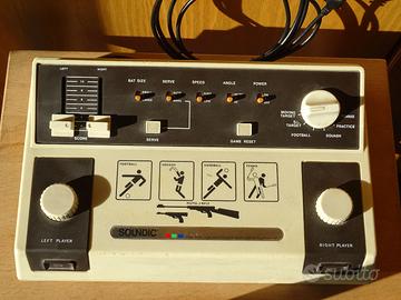 VINTAGE CONSOLE SOUNDIC TV SET VIDEOGAME ANNI 70