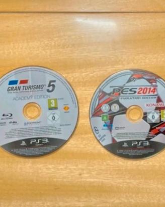 Gran Turismo 5, PES 2014 (PS3)