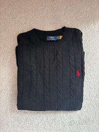 Ralph Lauren maglione a treccia