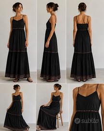 Abito lungo nero Esmara by Heidi Klum – Tg 40/42