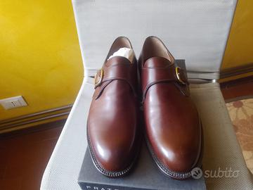 Fratelli Rossetti Monk Strap Uomo 42 Castagna