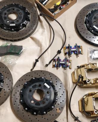 Impianto frenante completo D2 racing forgiati 