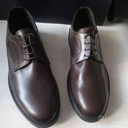 Scarpe uomo artigianali in vera pelle, numero 42