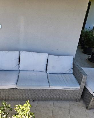 Mobili da giardino Rattan set completo