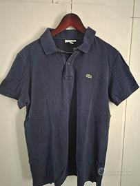 Polo Lacoste blu notte