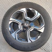 4 cerchi in lega da 18 con pneumatici per HONDA 