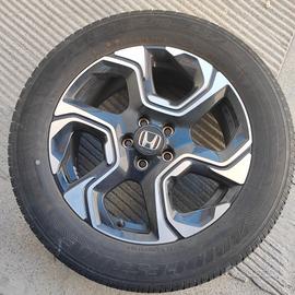 4 cerchi in lega da 18 con pneumatici per HONDA 
