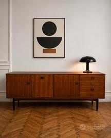 Sideboard in teak anni ’60 gusto scandinavo