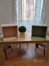 mensole coppia cubi 