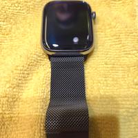 Apple Watch 8 acciaio (GPS+Cellular,45mm), nuovo