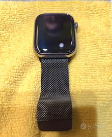 Apple Watch 8 acciaio (GPS+Cellular,45mm), nuovo