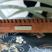 Borsa in legno più portafoglio