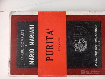 Purità, Mario Mariani, Sonzogno