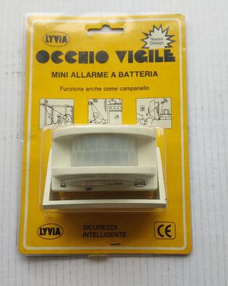 Mini Allarme / Campanello automatico a batteria