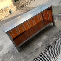 Tavolo da lavoro professionale acciaio inox