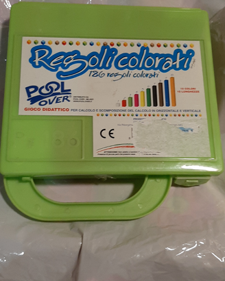 Regoli colorati per bambini