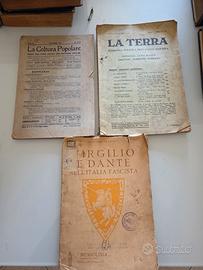 Lotto di 3 Pubblicazioni Storiche