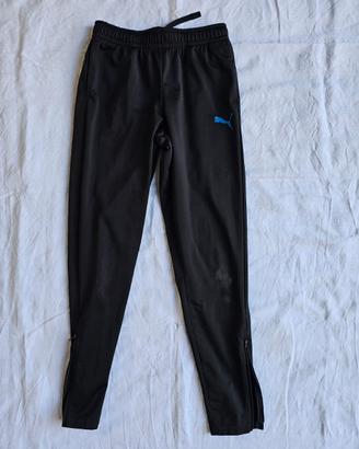 Pantalone tuta Puma bambino nero.
