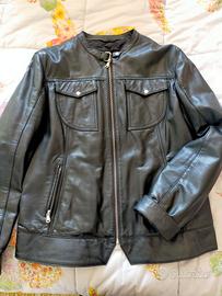 giacca in pelle  tg 44