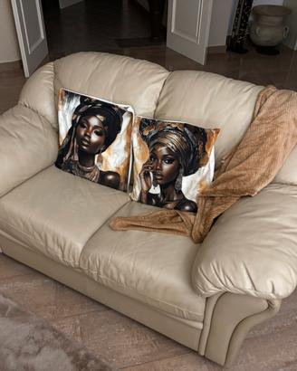 Coppia o singolo divano in pelle