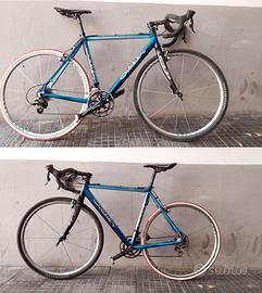 bicletta ORBEA CICLOCROSS + rulli QUBO FLUID ELITE