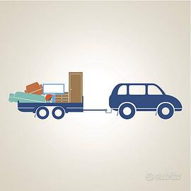 Trasporti auto con rimorchio