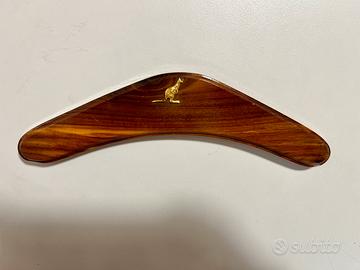 Boomerang originale australiano in legno di Mulga