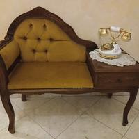 tavolino più porta telefono 