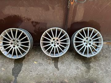 3 cerchi in lega originali 17’’ originali alfa