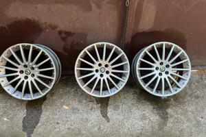 3 cerchi in lega originali 17’’ originali alfa