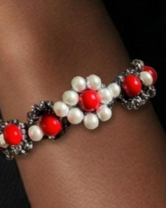 Bracciale in pizzo chiacchierino