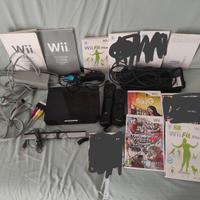 Nintendo Wii nera Modello RVL-001 (EUR) 