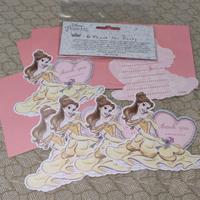 Biglietti con Buste Disney Principessa Belle