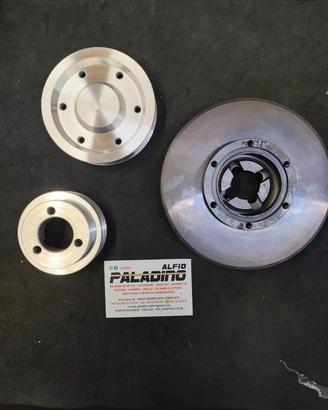 Kit pulegge con ruota fonica rapporto 1:1 diverse 