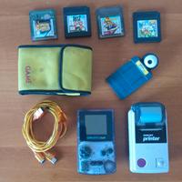 Nintendo Game Boy Color -Camera - Printer - Giochi