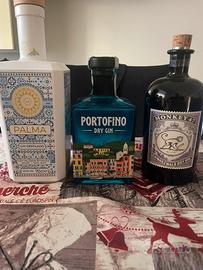 Portofino bot vuota gin monkey 47e gin palma