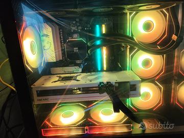 PC gaming Ryzen7800x3d ddr5 64gb Arc770 16gb nuovo