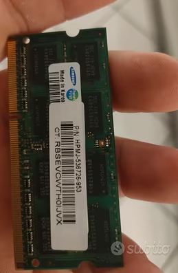ram portatile Apple Samsung cx1160 4gb