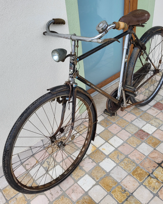 Bicicletta freni a bacchetta Aurelia d'epoca