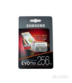 Micro SD 256GB v30 Samsung evo plus
