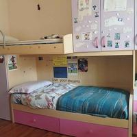 Cameretta completa lilla e rosa