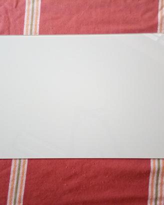 Ripiano in cristallo, lastra vetro di 101,5 x 49,5