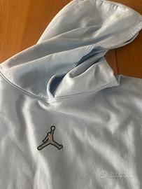 Felpa jordan azzurra ragazza 13-15 anni