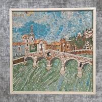 Quadro mosaico 80x80 cm – Ponte Pietra Verona – 